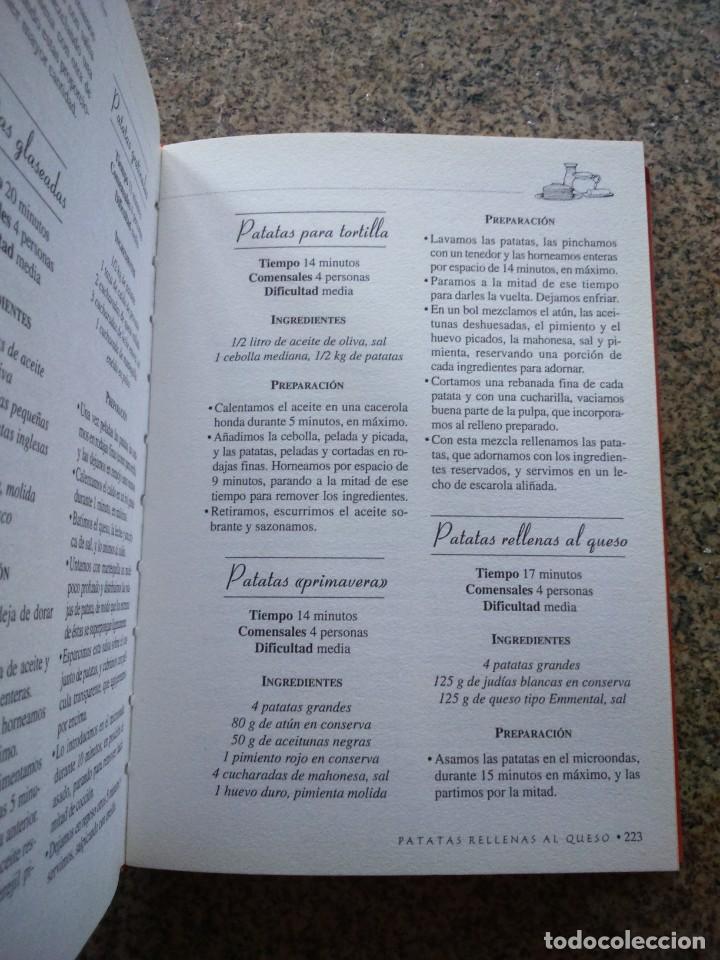 Libros de segunda mano: COCINA RAPIDA CON MICROONDAS -- LIBSA 2001 -- - Foto 2