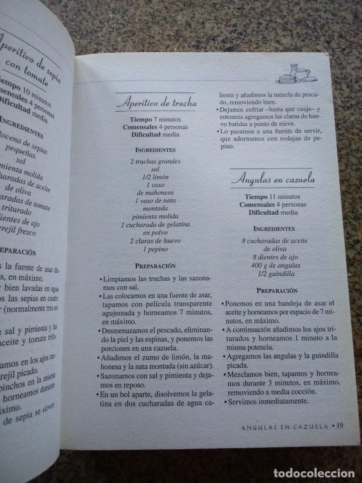 Libros de segunda mano: COCINA RAPIDA CON MICROONDAS -- LIBSA 2001 -- - Foto 3
