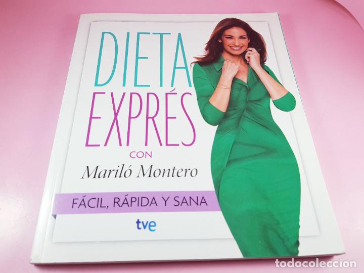 Libros de segunda mano: LIBRO-DIETA EXPR&Eacute;S-MARIL&Oacute; MONTERO-F&Aacute;CIL,R&Aacute;PIDA Y SANA-TVE-NUEVO-COLECCIONISTAS