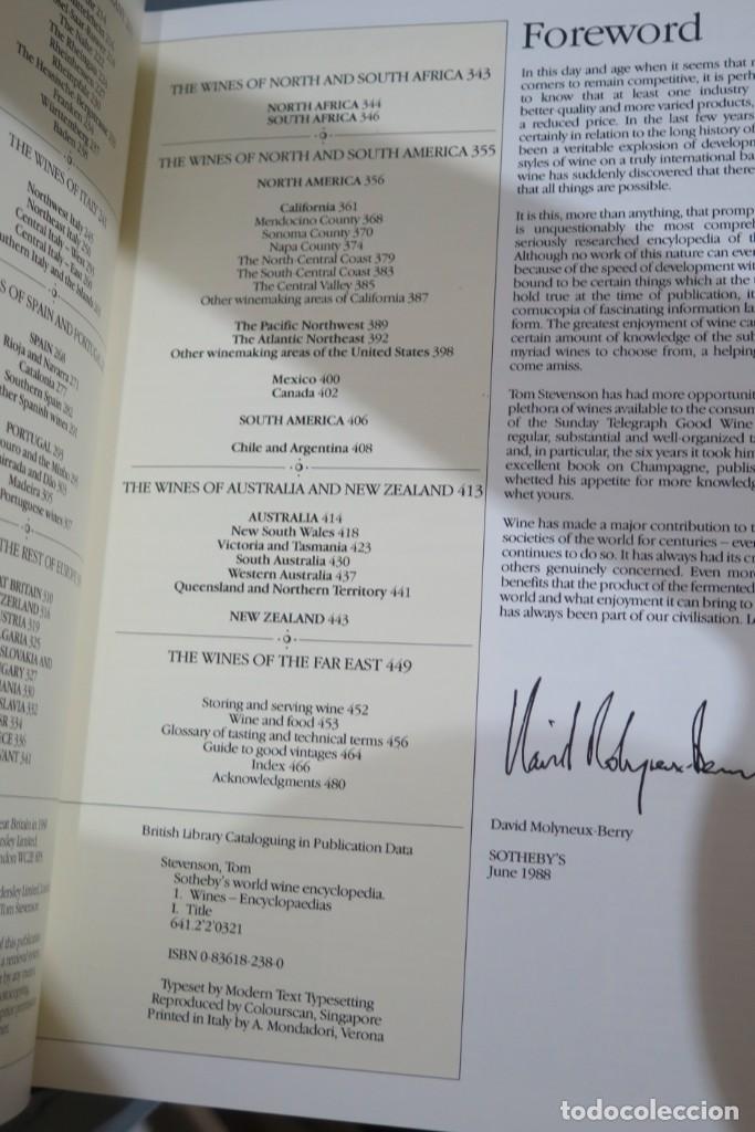 Libros de segunda mano: SOTHEBY&acute;S WORLD WINE - Foto 3