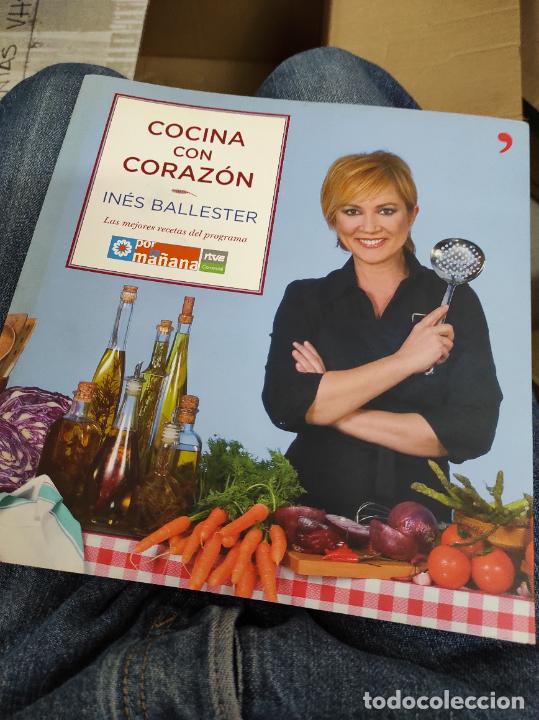 Libros de segunda mano: Cocina con Coraz&oacute;n, In&eacute;s Ballester - Foto 1