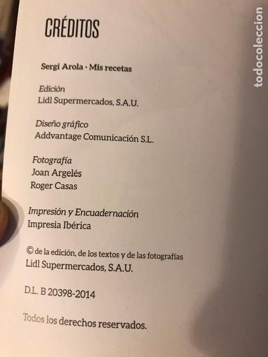 Libros de segunda mano: Arola. Mis recetas - Foto 4