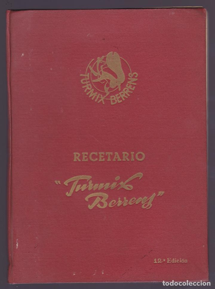 Gebrauchte B&uuml;cher: RECETAS COCINA * Recetario Turmix Berrens