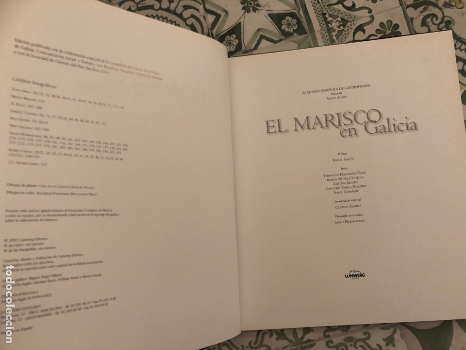 Libros de segunda mano: EL MARISCO EN GALICIA - Foto 2
