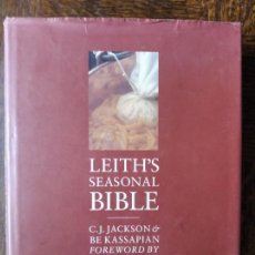 Libros de segunda mano: LEITH'S SEASONAL BIBLE- 850 RECETAS ESTACIONALES - TOMO EN INGLES - BLOOMSBURY. Lote 293633153