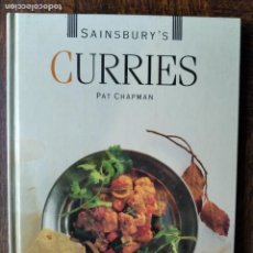 Libros de segunda mano: CURRIES, PAT CHAPMAN- RECETAS DE CURRY - TOMO EN INGLES - SAINSBURY'S. Lote 293633918