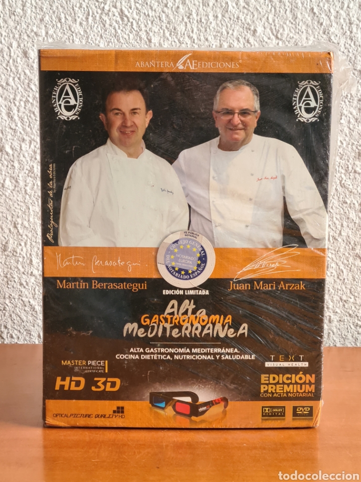 Libros de segunda mano: Alta Gastronom&iacute;a Mediterr&aacute;nea Mart&iacute;n Berasategui Juan Mari Arzak Precintado Cocina Receta Adri&agrave; Roca