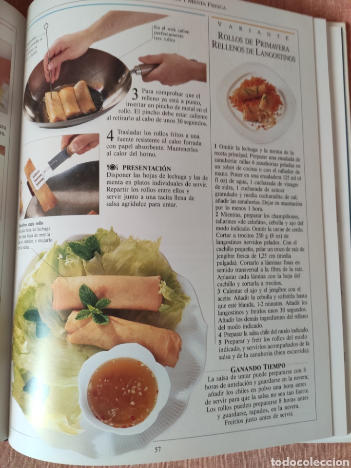 Libros de segunda mano: COCINA VISUAL. TAPAS Y APERITIVOS - Foto 2
