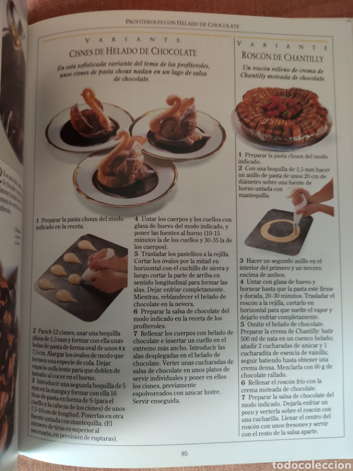 Libros de segunda mano: COCINA VISUAL. POSTRES DE CHOCOLATE. - Foto 2