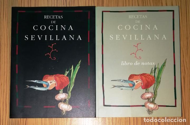 recetas de cocina sevillana + libro de notas / - Compra venta en  todocoleccion