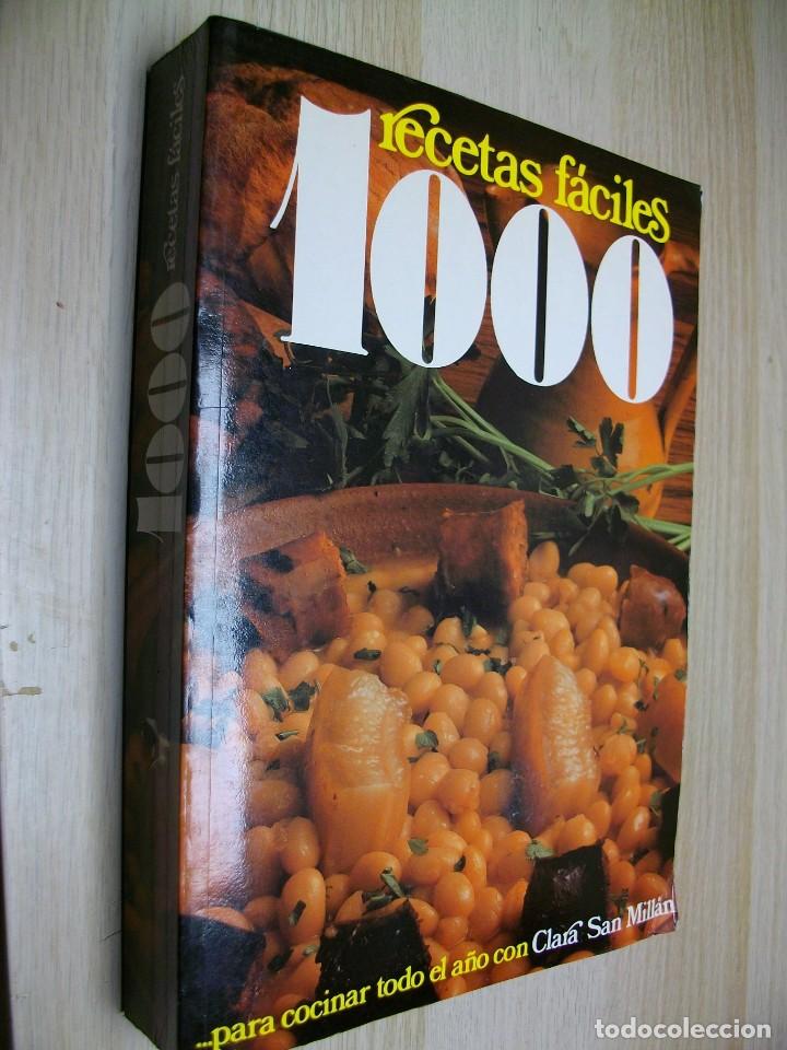 Libri di seconda mano: 1000 RECETAS F&Aacute;CILES Tapa blanda