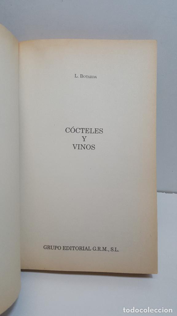 Libros de segunda mano: COCTELES Y VINOS - L.BOTARDA 2002 - Foto 2