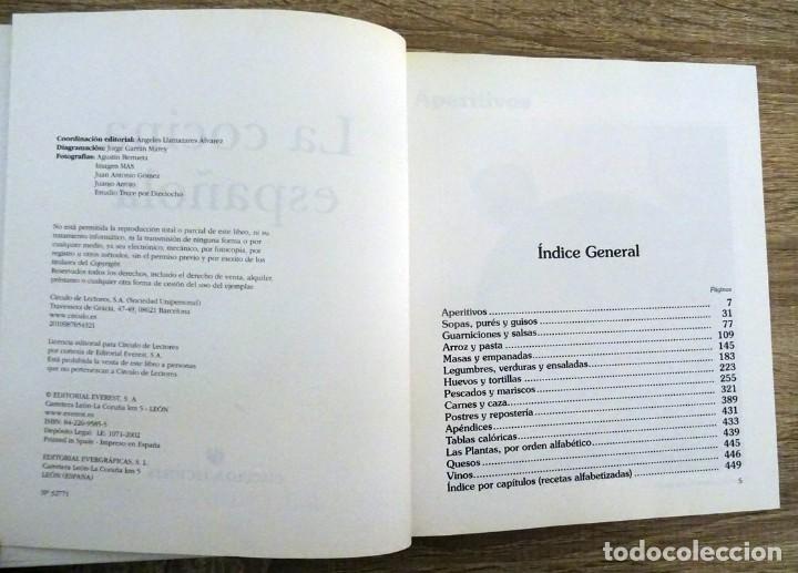 Libros de segunda mano: LA COCINA ESPA&Ntilde;OLA - Foto 2