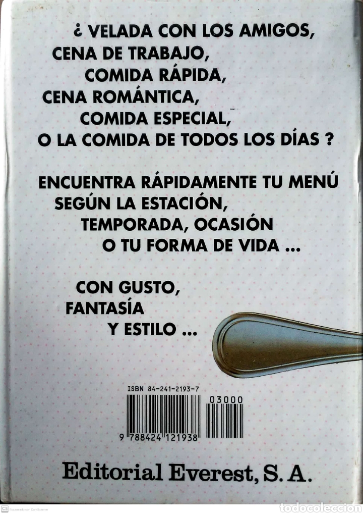 Libros de segunda mano: Inventa Men&uacute;. VVAA. Everest. 1992. - Foto 2