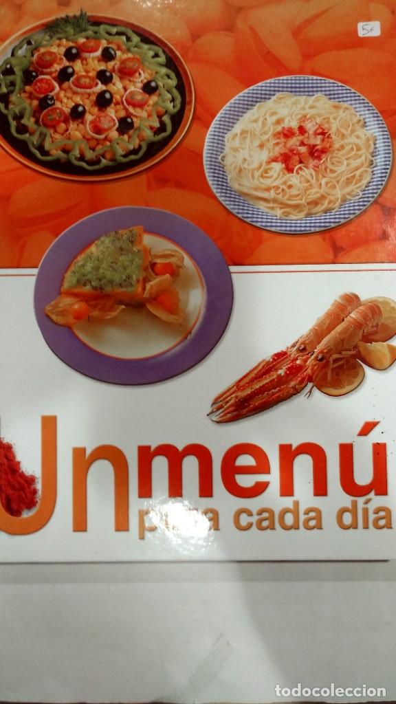 Libros de segunda mano: Un men&uacute; para cada d&iacute;a - Foto 1