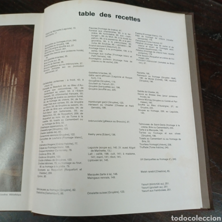 Libros de segunda mano: LAROUSSE DES FROMAGES - Foto 7