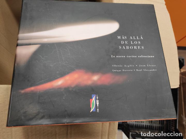 Second hand books: MAS ALLA DE LOS SABORES, NUEVA COCINA VALENCIANA, ARGILES, LLENAS, DACOSTA Y ALEIXANDRE