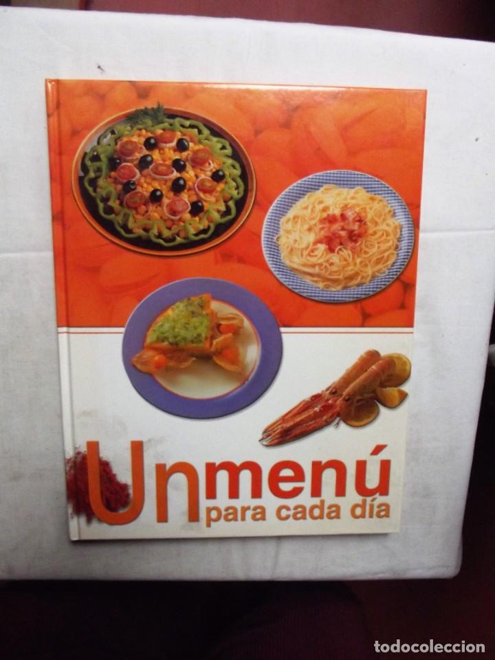 Libros de segunda mano: UN MENU PARA CADA DIA - Foto 1