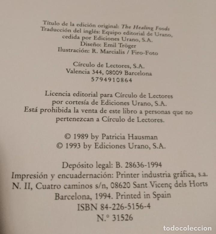 Libros de segunda mano: Los alimentos que curan : el poder terap&eacute;utico de los alimentos - Foto 3