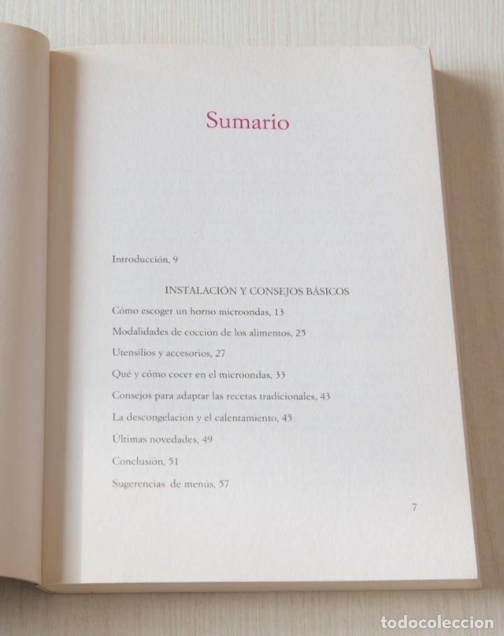 Libros de segunda mano: Cocina r&aacute;pida y completa con el microondas - Foto 2