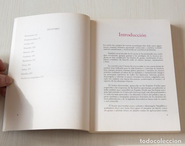 Libros de segunda mano: Cocina r&aacute;pida y completa con el microondas - Foto 3