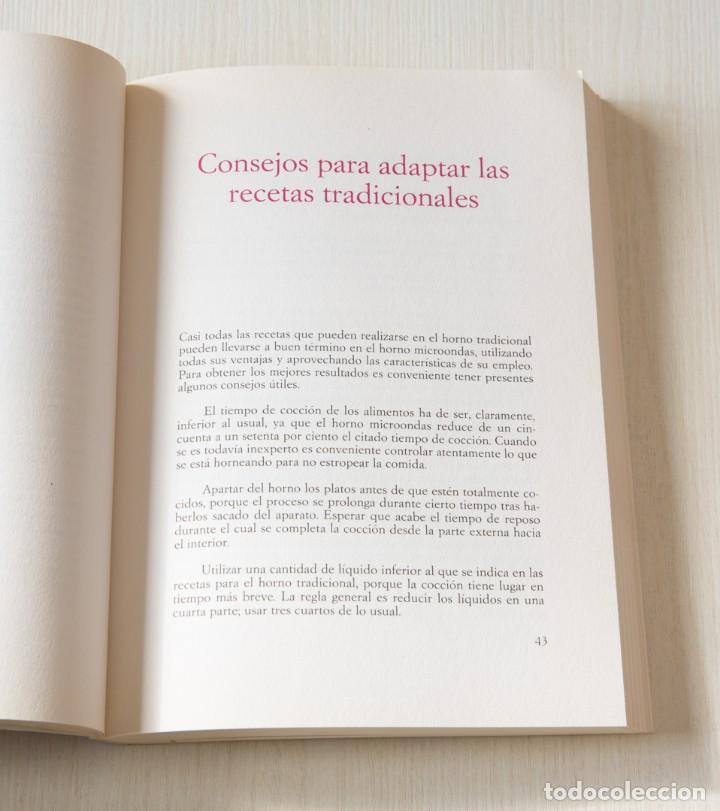Libros de segunda mano: Cocina r&aacute;pida y completa con el microondas - Foto 4