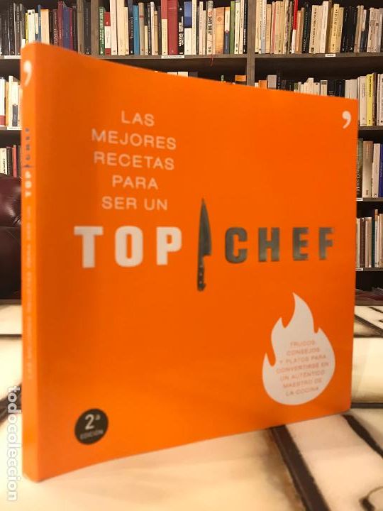 Libros de segunda mano: Las mejores recetas para ser un Top Chef.