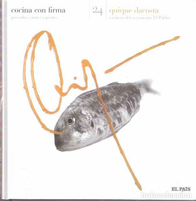 Libros de segunda mano: Pescados, carnes y postres. Cocina con firma - AA.VV.