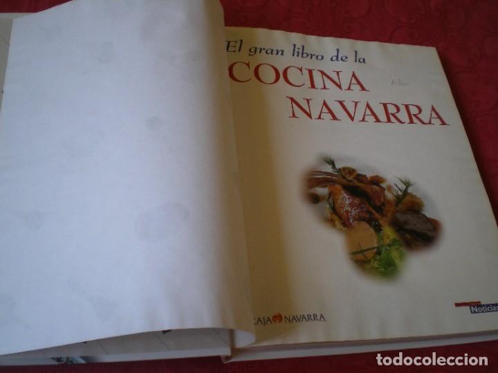 Libros de segunda mano: EL GRAN LIBRO DE LA COCINA NAVARRA. - Foto 4
