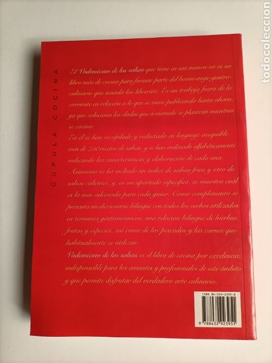 Libros de segunda mano: Vandemecum de las Salsas J.M.Daro - Foto 6
