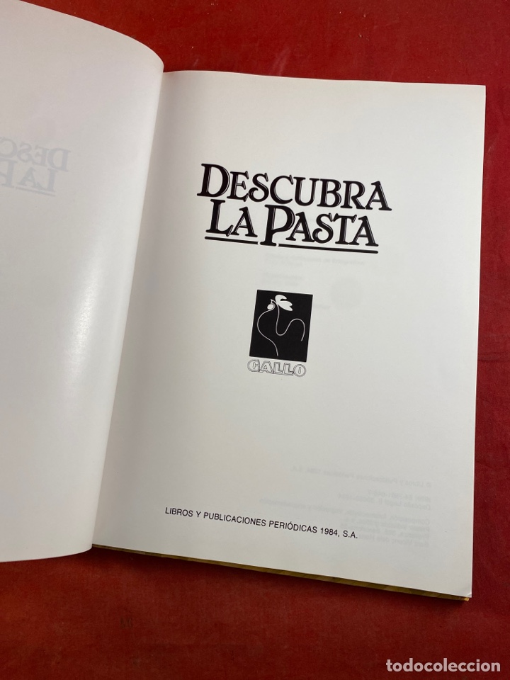 Libros de segunda mano: Descubra la pasta - Foto 3