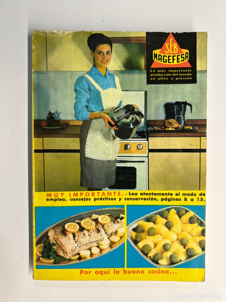 Libri di seconda mano: SEB. MAGEFESA.. por aqu&iacute; la buena cocina a la manera de Francoise Bernard (a.1967)