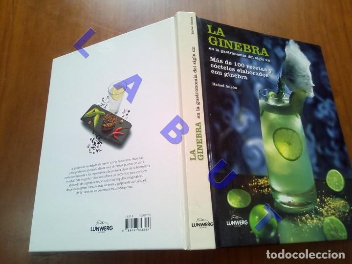 Libros de segunda mano: LA GINEBRA 100 RECETAS Y COCTELES RAFAEL ANSON 192 PG GIN TONIC AQ6