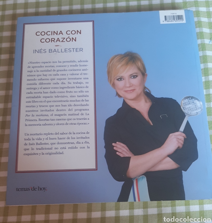 Libros de segunda mano: COCINA CON CORAZ&Oacute;N IN&Eacute;S BALLESTER - Foto 2
