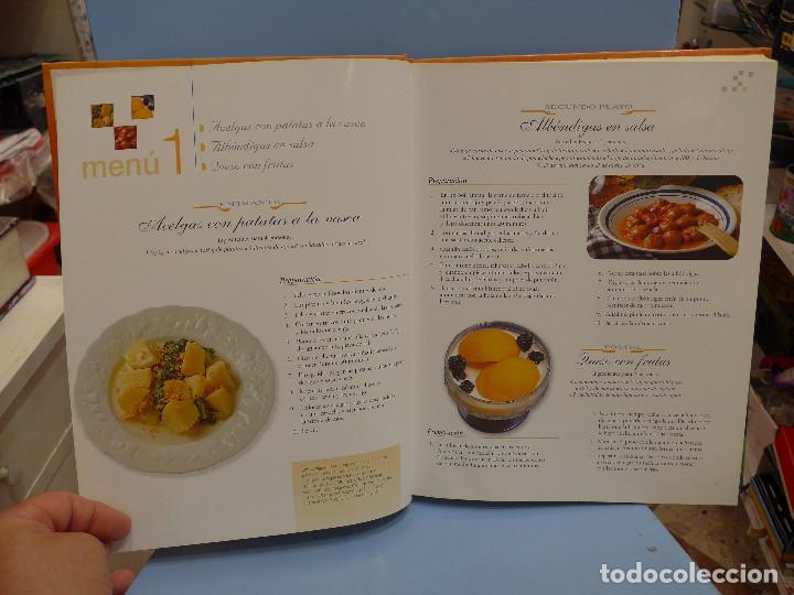 Libros de segunda mano: UN MENU PARA CADA DIA DE EDICIONES RUEDA - Foto 8