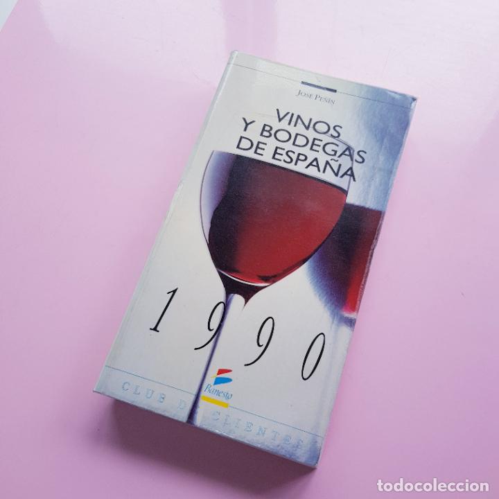 Libros de segunda mano: LIBRO-VINOS Y BODEGAS DE ESPA&Ntilde;A-1990-PE&Ntilde;&Iacute;N-FORRADO-EXCELENTE-COLECCIONISTAS-BANESTO