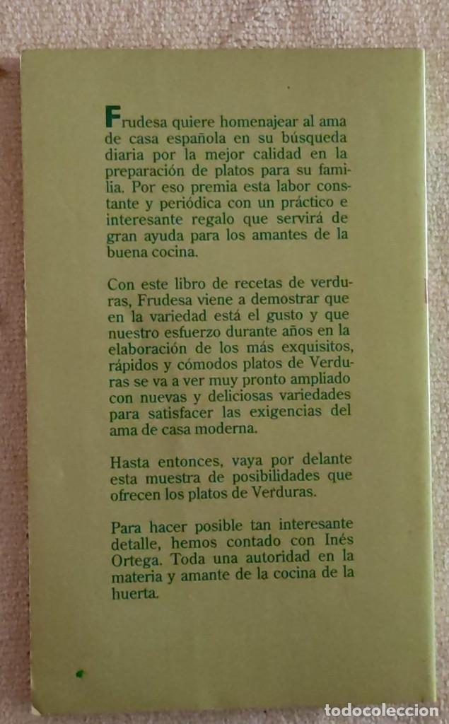 Libros de segunda mano: EL LIBRO DE LAS VERDURAS. - Foto 2