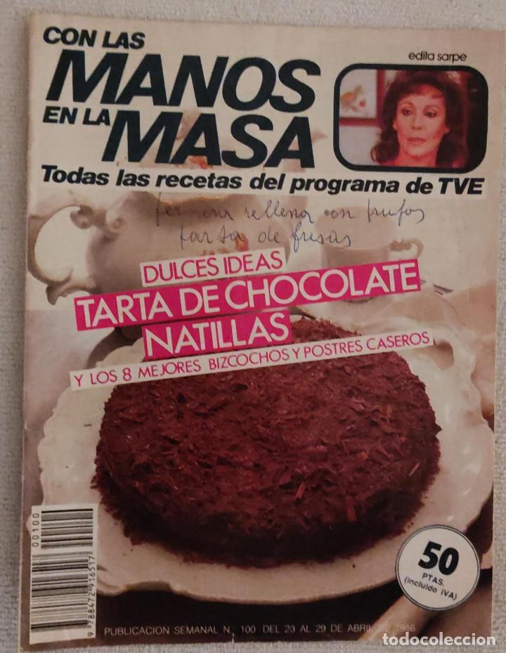 Libros de segunda mano: CON LAS MANOS EN LA MASA. - Foto 1