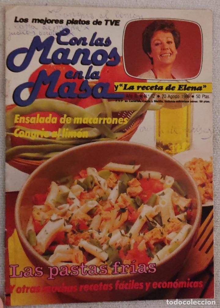 Libros de segunda mano: CON LAS MANOS EN LA MASA. - Foto 1