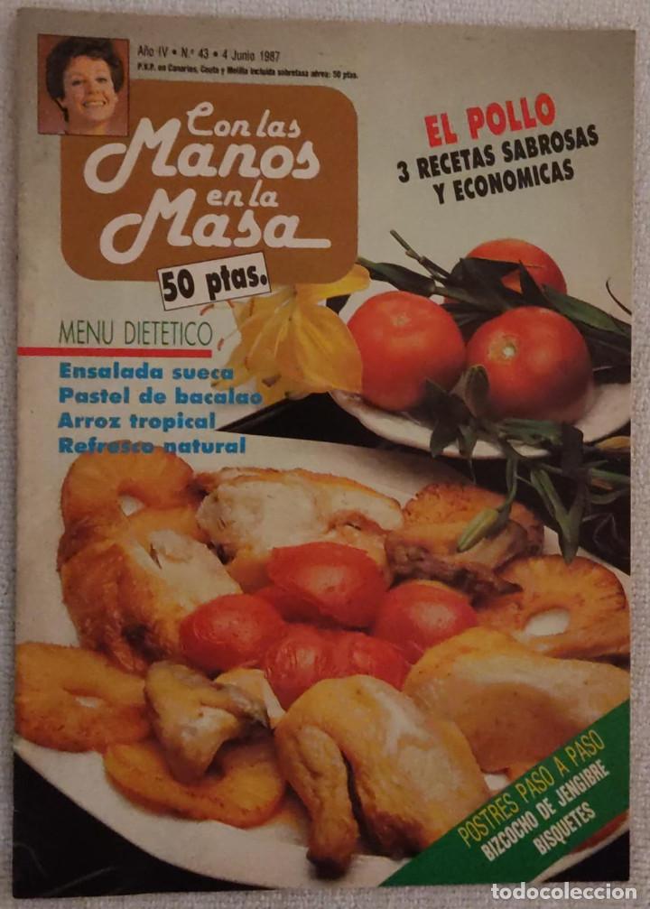 Libros de segunda mano: CON LAS MANOS EN LA MASA. - Foto 1