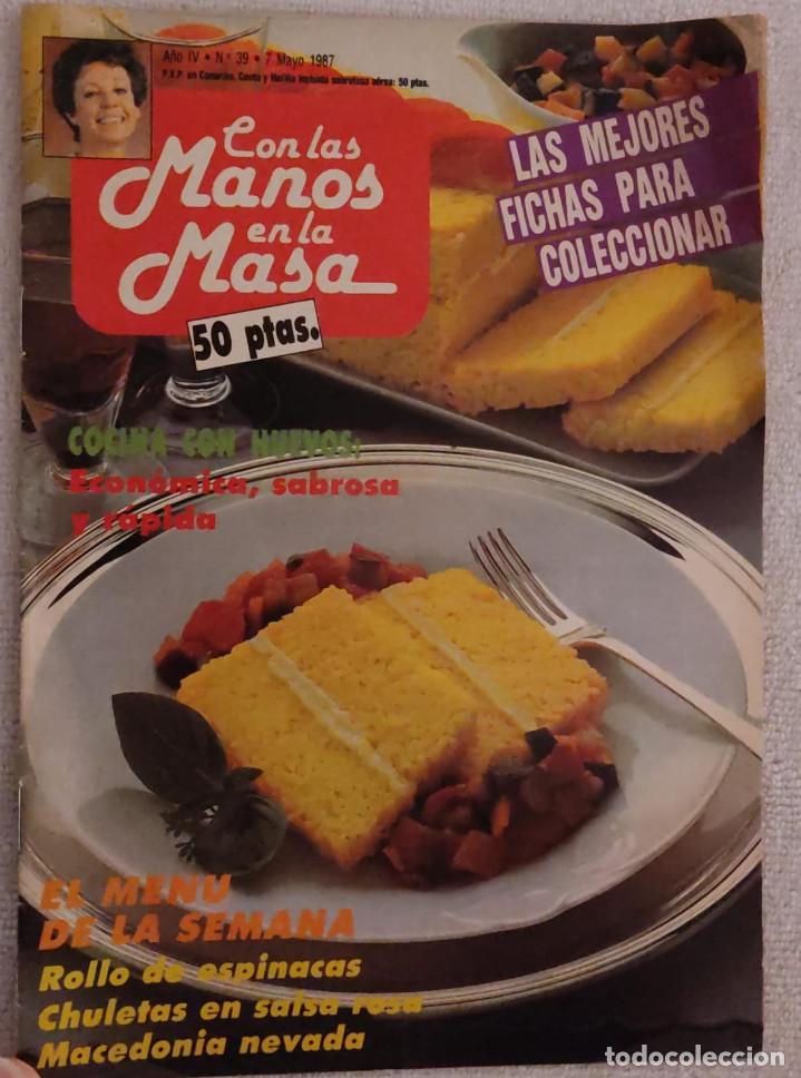 Libros de segunda mano: CON LAS MANOS EN LA MASA. - Foto 1