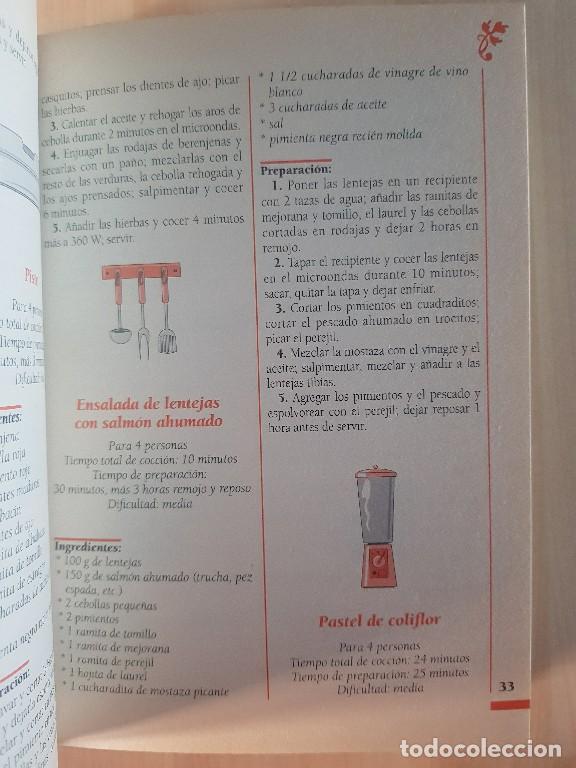 Libros de segunda mano: Cocina con microondas - Blanca Serrano - Foto 3