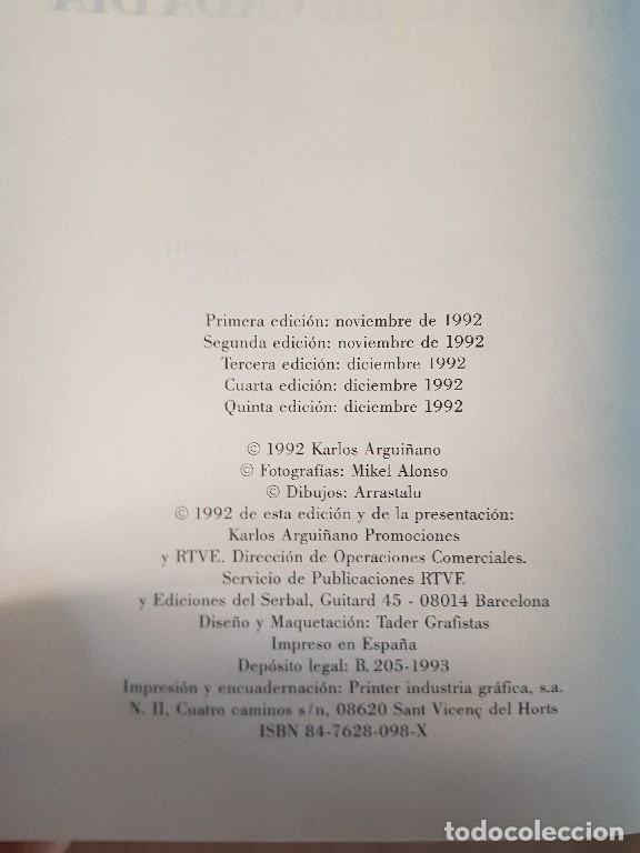 Libros de segunda mano: El men&uacute; de cada d&iacute;a - Karlos Argui&ntilde;ano - Foto 3