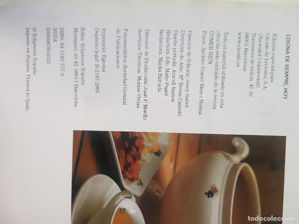 Libros de segunda mano: Cocina de siempre, hoy - Foto 5