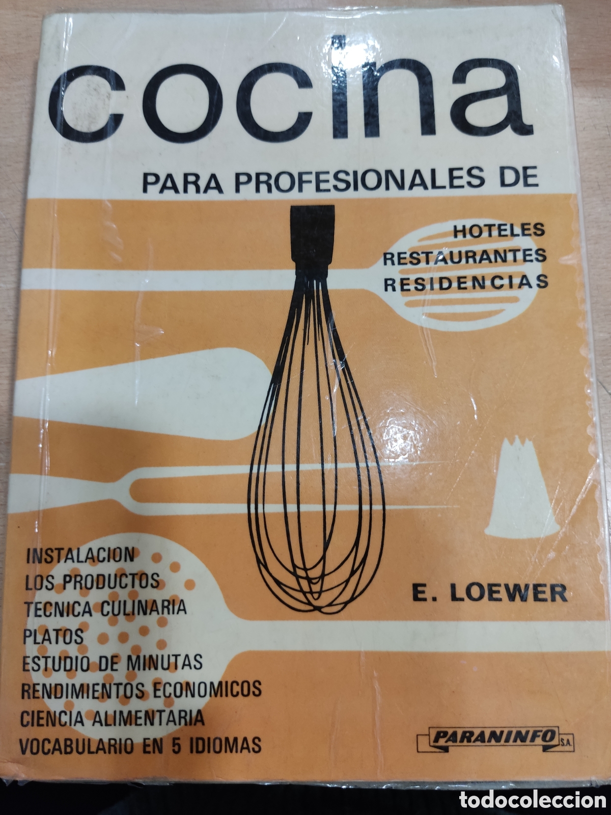 Libri di seconda mano: Cocina para profesionales de hoteles restaurantes y residencias