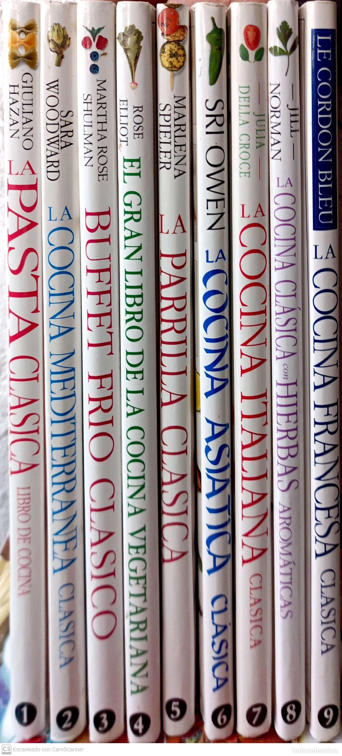 Gebrauchte B&uuml;cher: Colecci&oacute;n libros de cocina Kindersley book. 9 Tomos