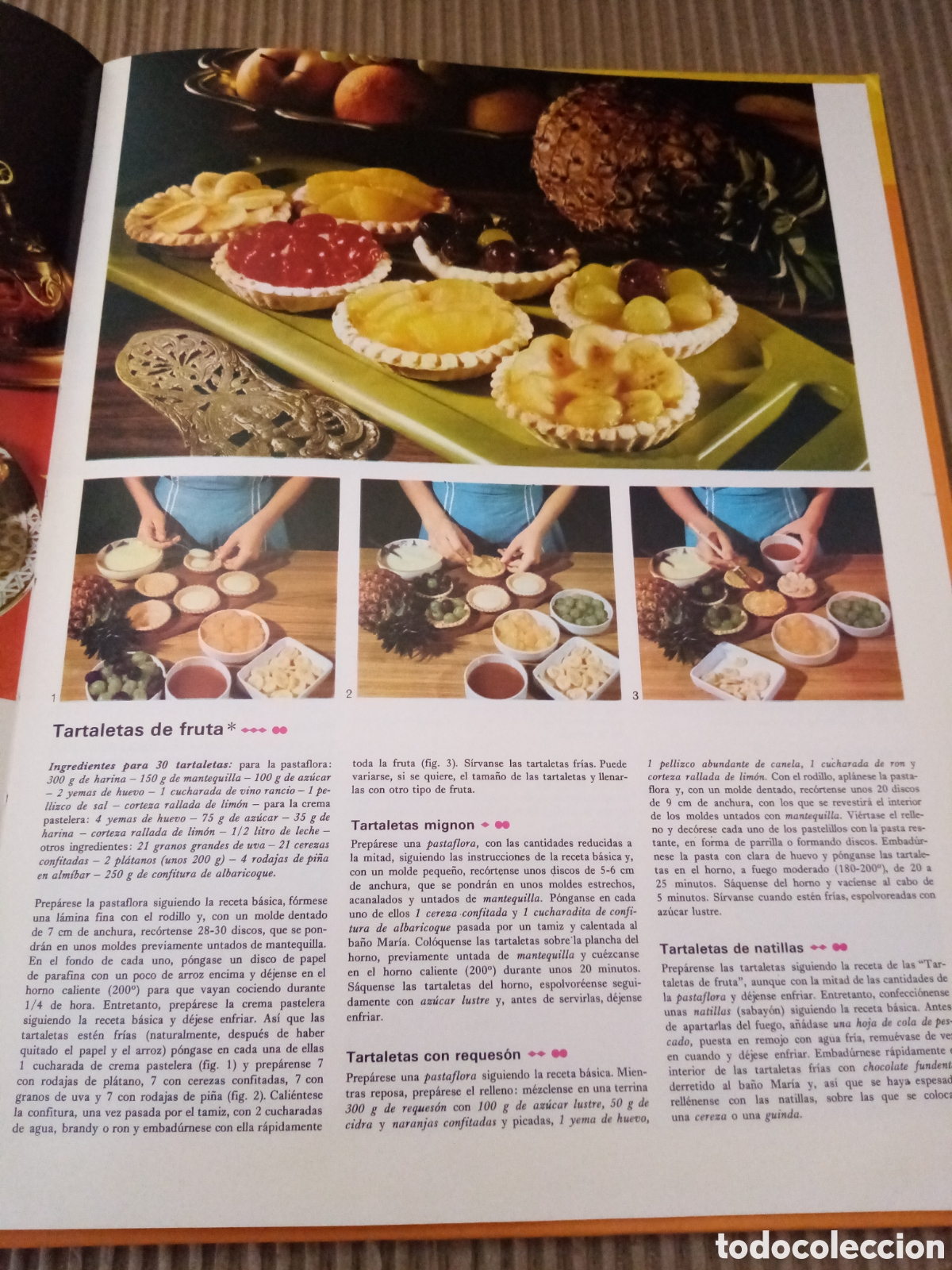 Libros de segunda mano: Postres. Cocinar 6. Documental en color. - Foto 12