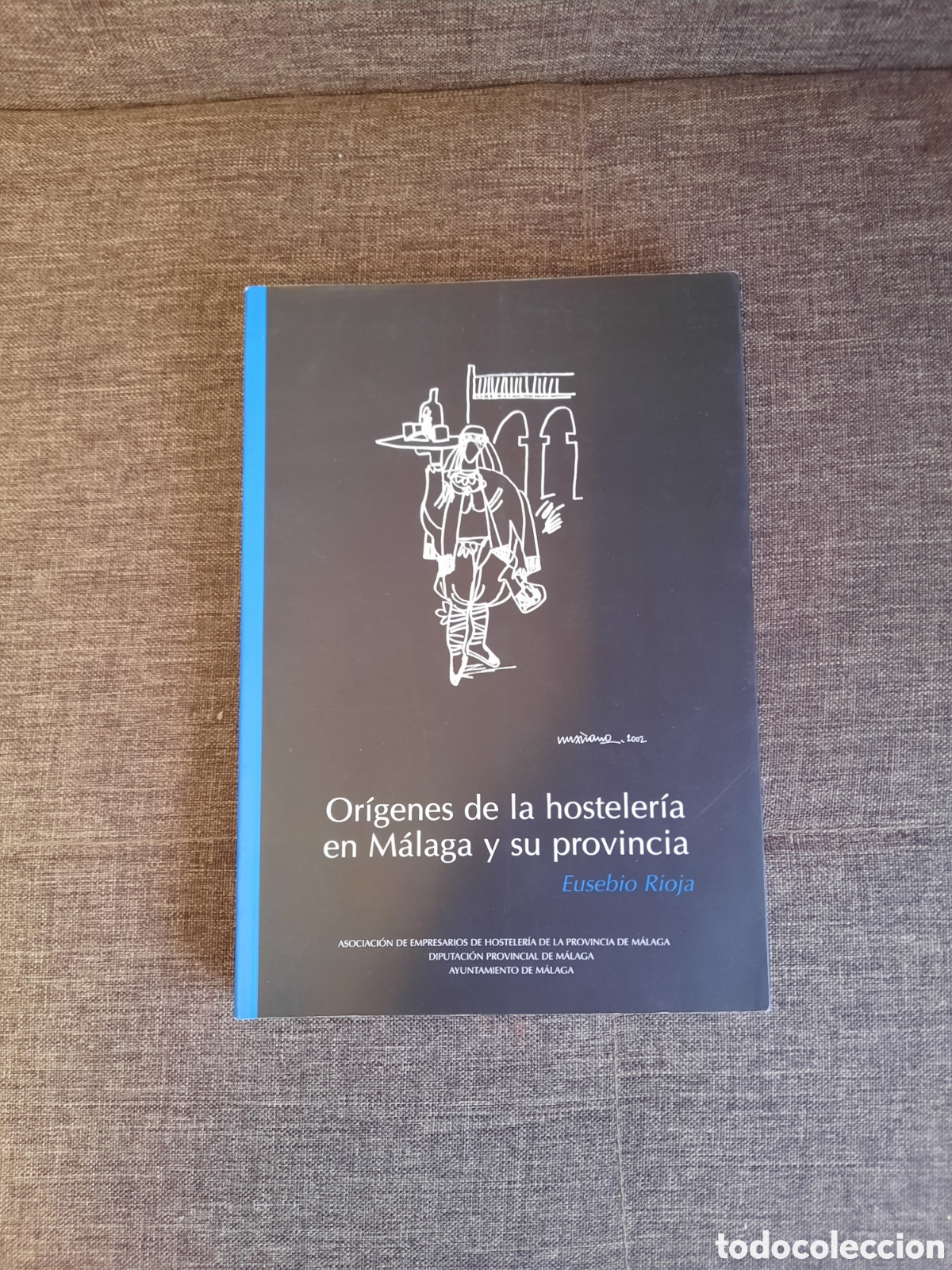 Libros de segunda mano: Libro Or&iacute;genes de La Hosteler&iacute;a en M&aacute;laga y su Provincia Eusebio Rioja 2002