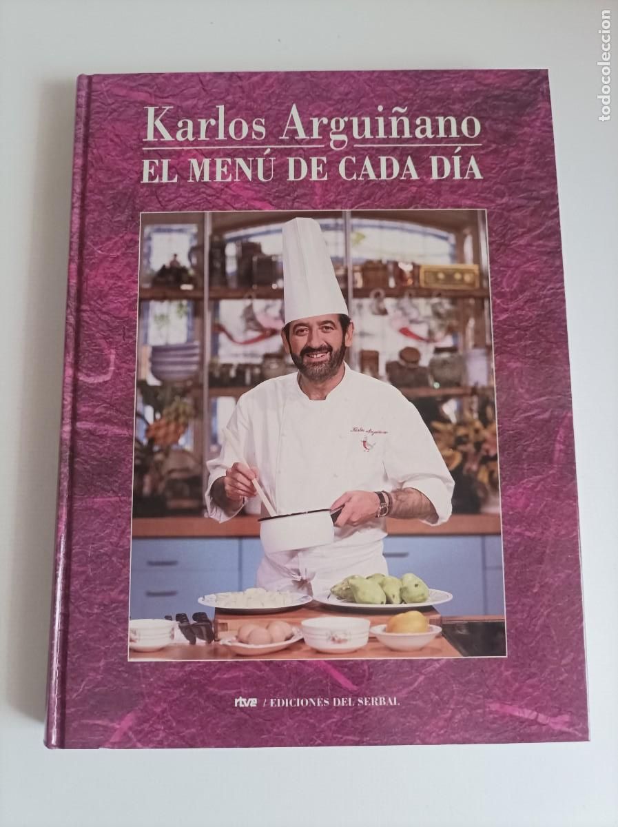 Libros de segunda mano: Libro cocina Karlos Argui&ntilde;ano - Foto 1