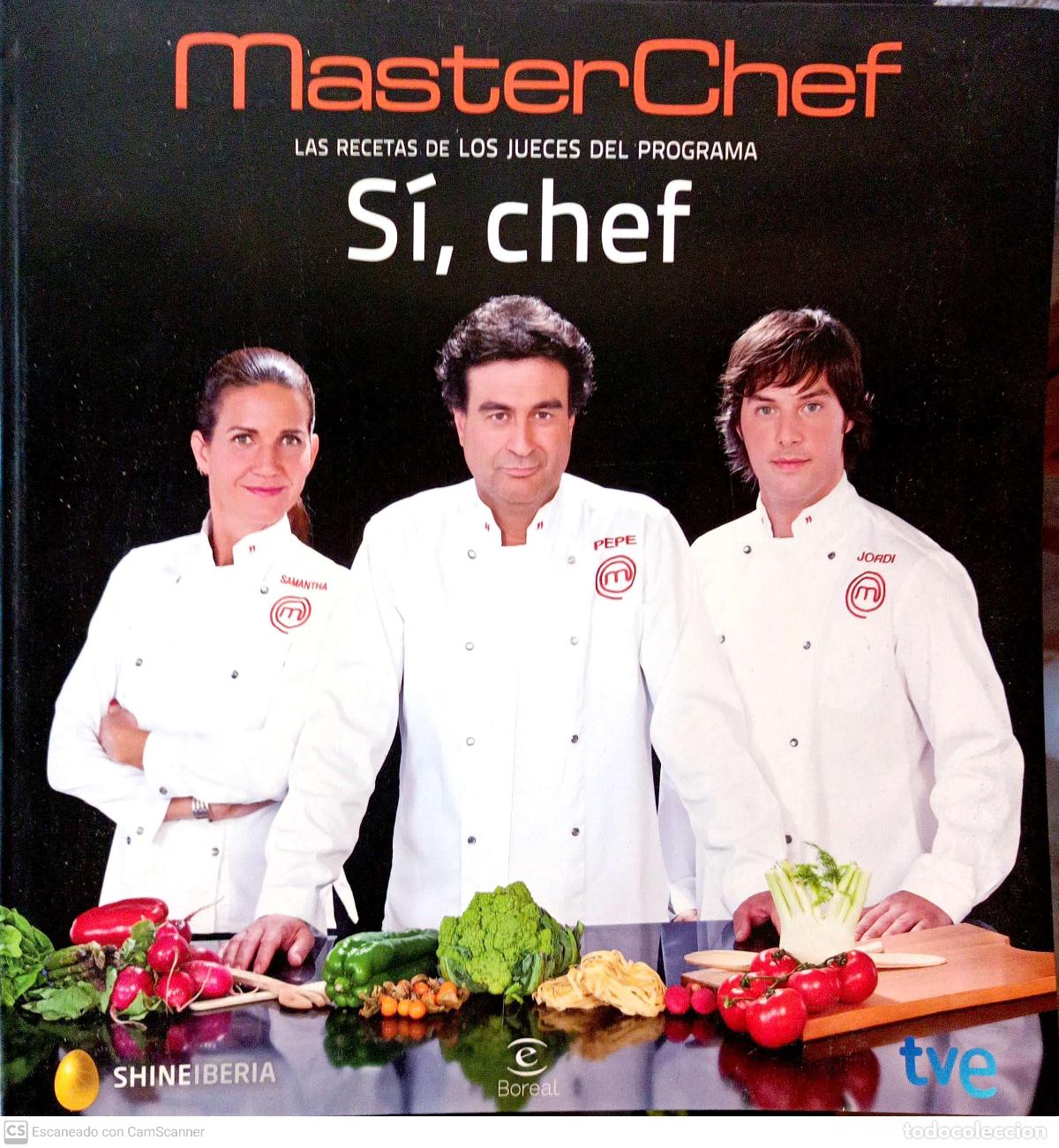 Libros de segunda mano: MasterChef. Las recetas de los jueces del programa. S&iacute;, chef - tve - Foto 1